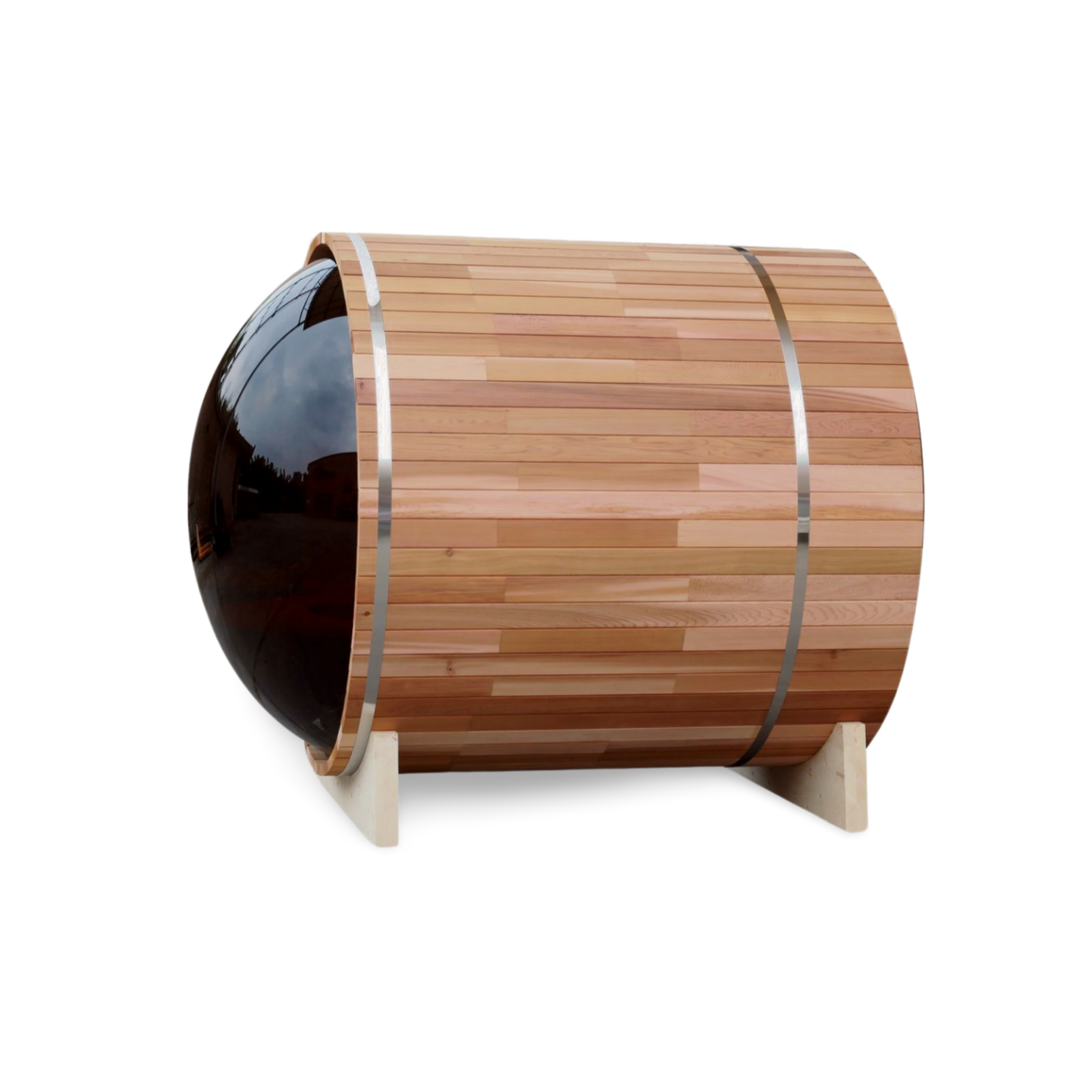 Glass Barrel Sauna