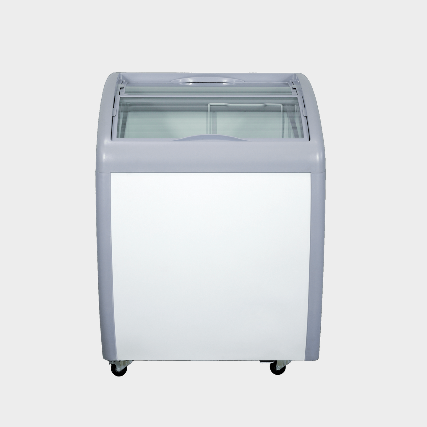 Curved Glass Display Freezer