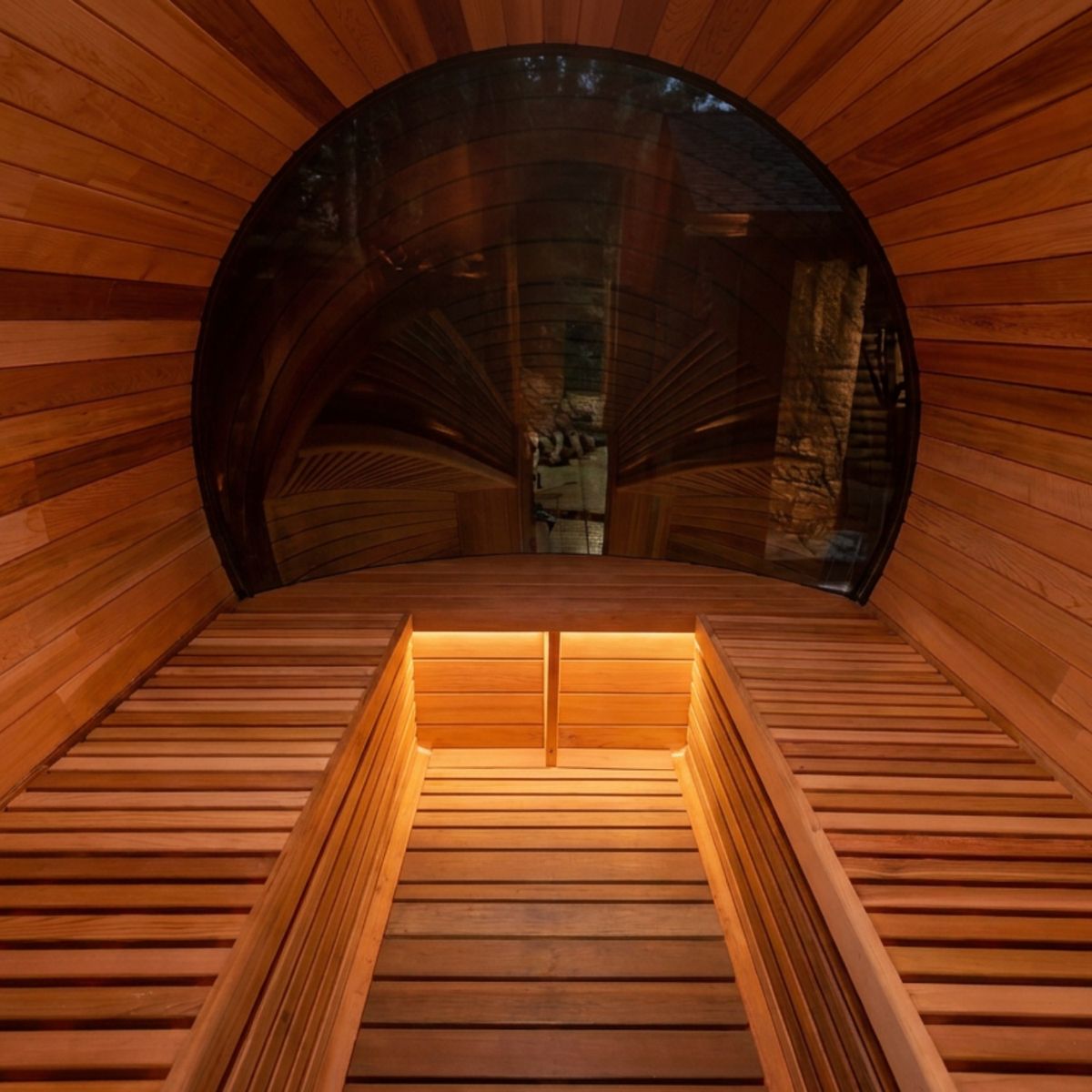 [PRE-ORDER DEPOSIT] Eclipse Glass Barrel Sauna $10,895