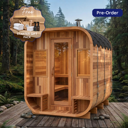 [PRE-ORDER DEPOSIT] Marlow Woodfire Cabin Sauna $15,895