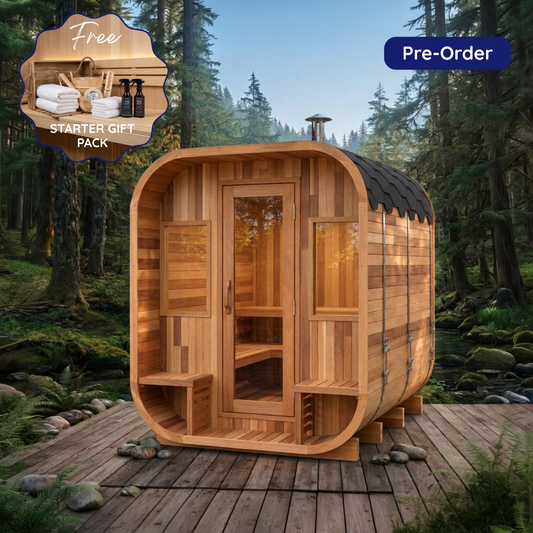 [PRE-ORDER DEPOSIT] Marlow Woodfire Cabin Sauna $15,895