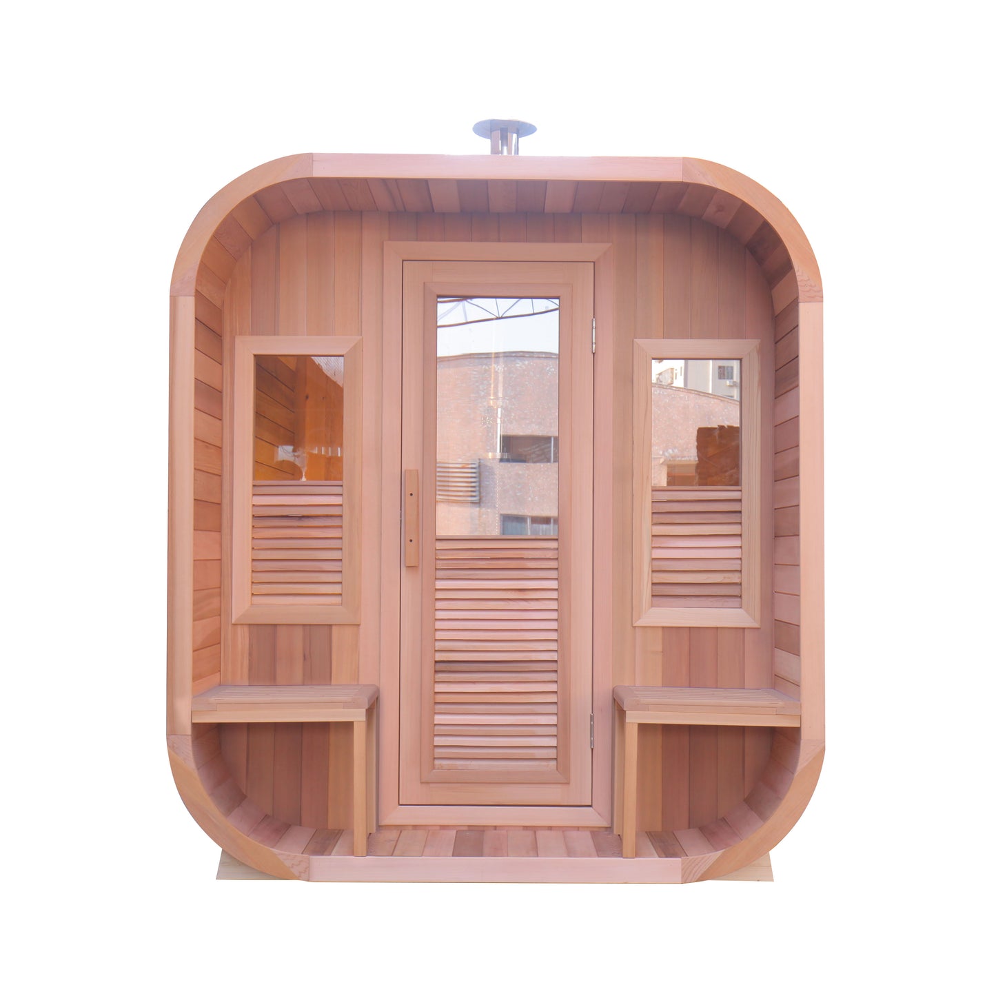 Square Cedar Sauna