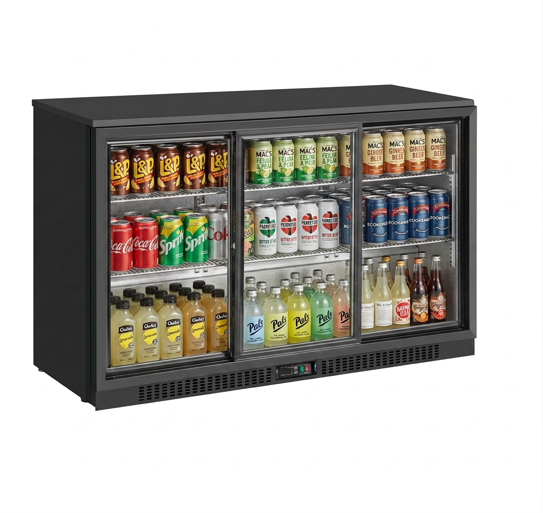 [PRE-ORDER DEPOSIT] Onyx Three Door Low Profile Chiller | $1499