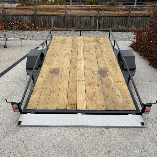 2.5T Powder Coated Tip Trailer