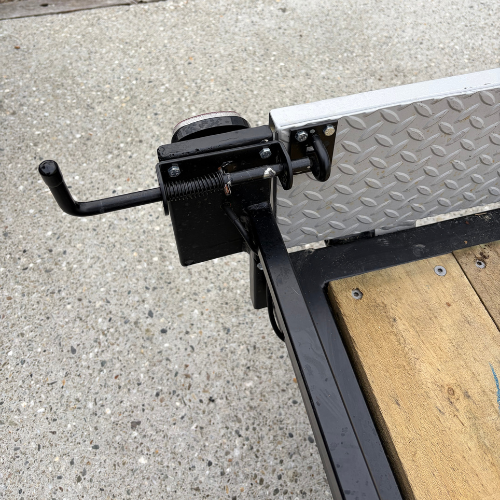 2.5T Powder Coated Tip Trailer