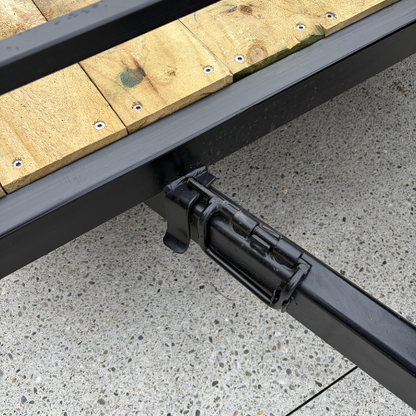2.5T Powder Coated Tip Trailer