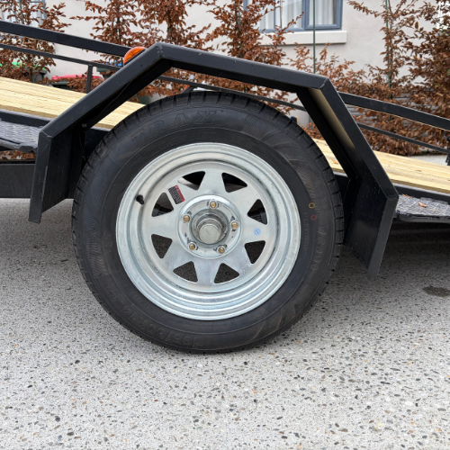 2.5T Powder Coated Tip Trailer