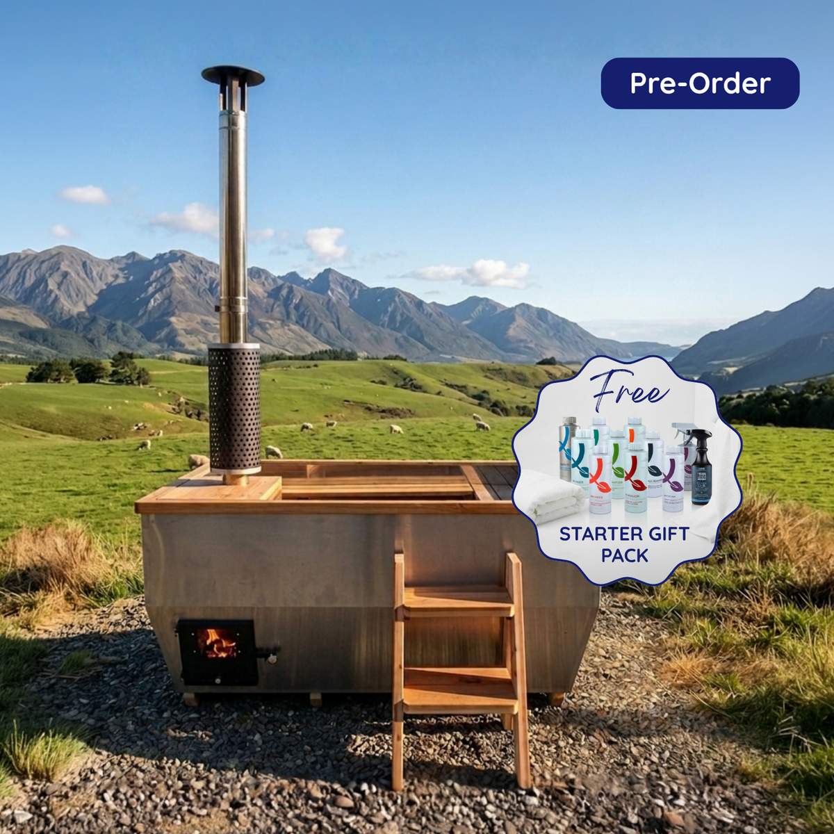 [PRE-ORDER DEPOSIT] Birchfire Hot Tub | $7,995