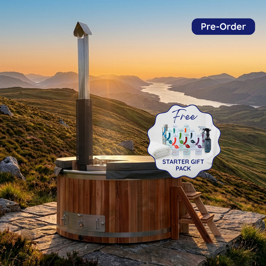 [PRE-ORDER DEPOSIT] Cedar Woodfired Weekender Hot Tub | X Large $11,495.00