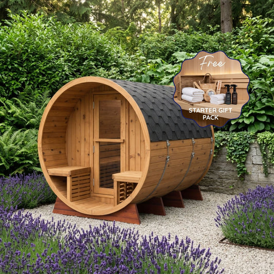 Cedarbrook Barrel Sauna