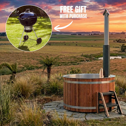 Cedar Woodfire Hot Tub 1.2M