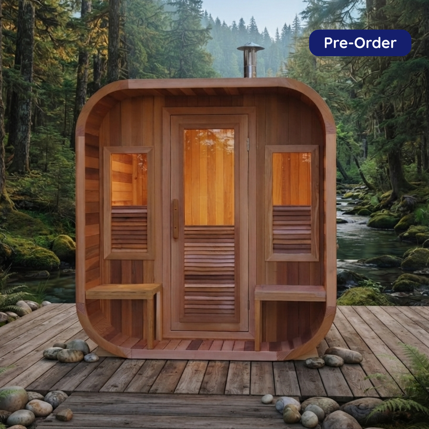 [PRE-ORDER DEPOSIT] Marlow Cabin Sauna $15,895