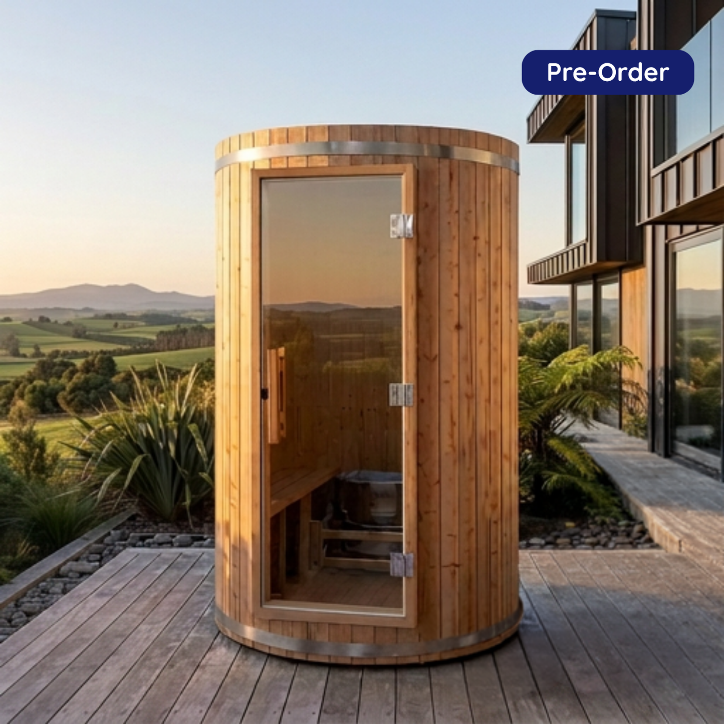 [PRE-ORDER DEPOSIT] Zenith Compact Sauna $5,895