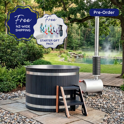 [PRE-ORDER DEPOSIT] Stonebrook Woodfire Hot Tub |Small $6,495