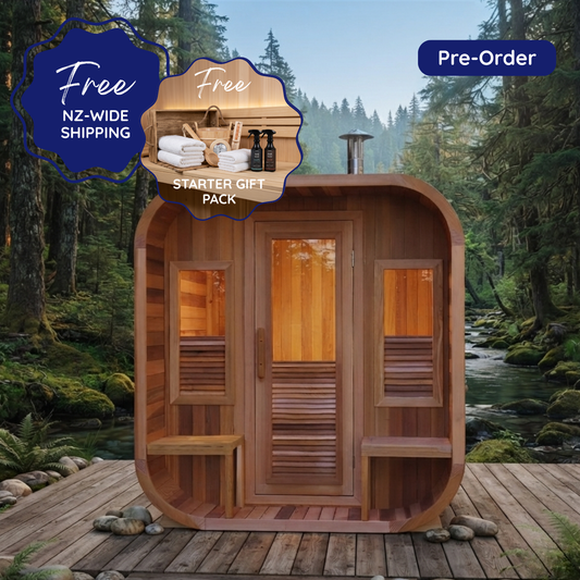 [PRE-ORDER DEPOSIT] Marlow Woodfire Cabin Sauna $15,895