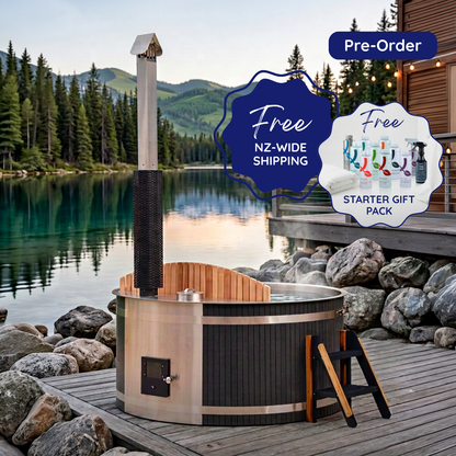 [PRE-ORDER DEPOSIT] Stonebrook Woodfire Hot Tub | X Large $8,995