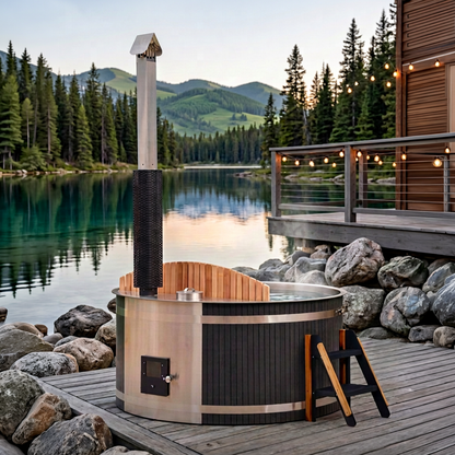[PRE-ORDER DEPOSIT] Stonebrook Woodfire Hot Tub | X Large $8,995