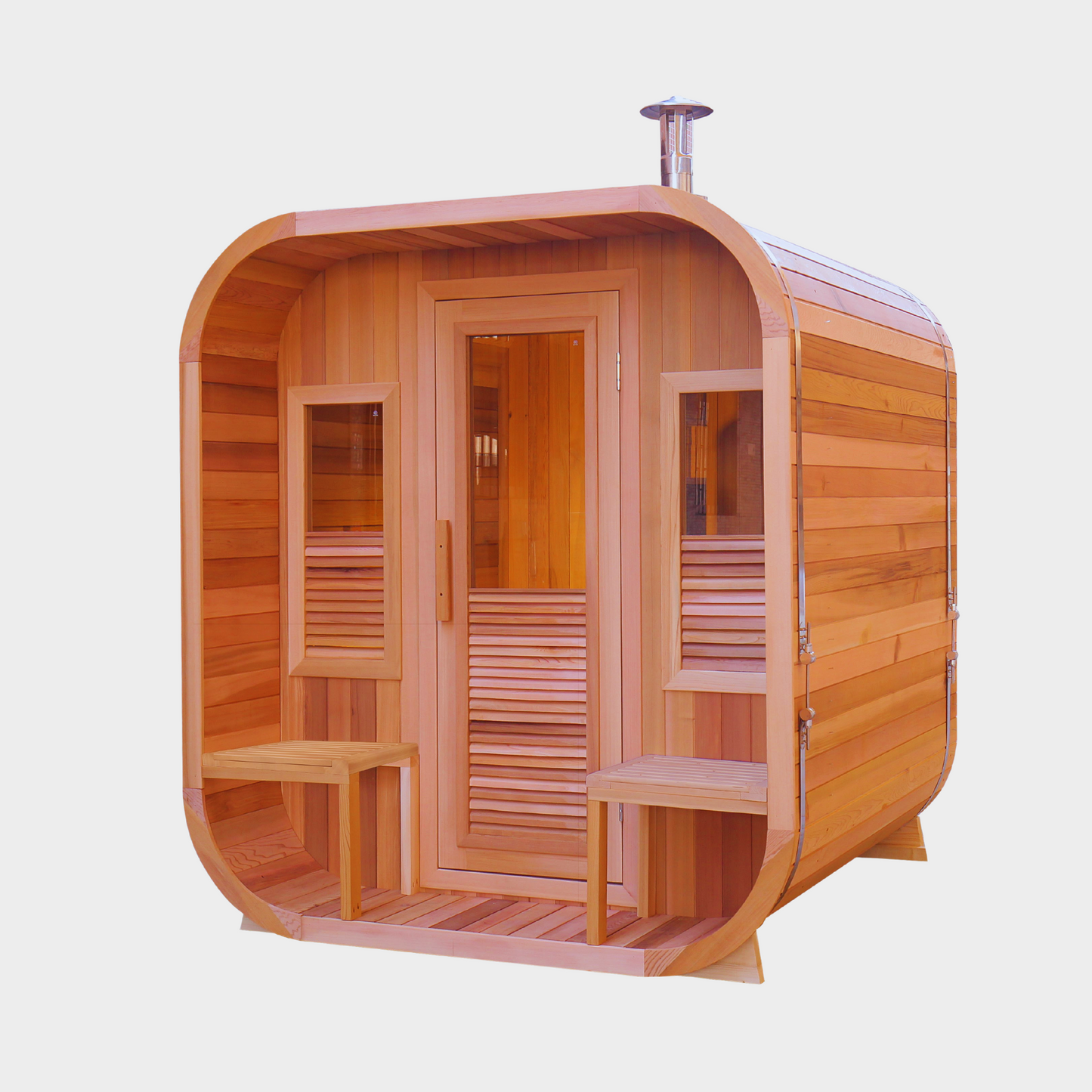 Square Cedar Sauna