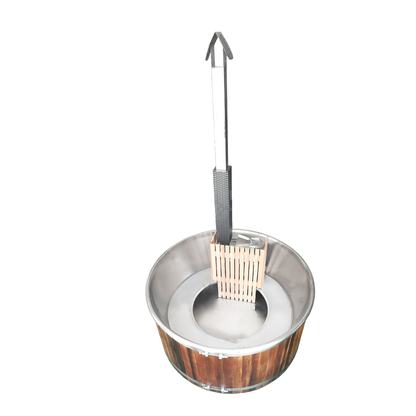 [PRE-ORDER DEPOSIT] Cedar Woodfired Weekender Hot Tub | X Large $11,495.00